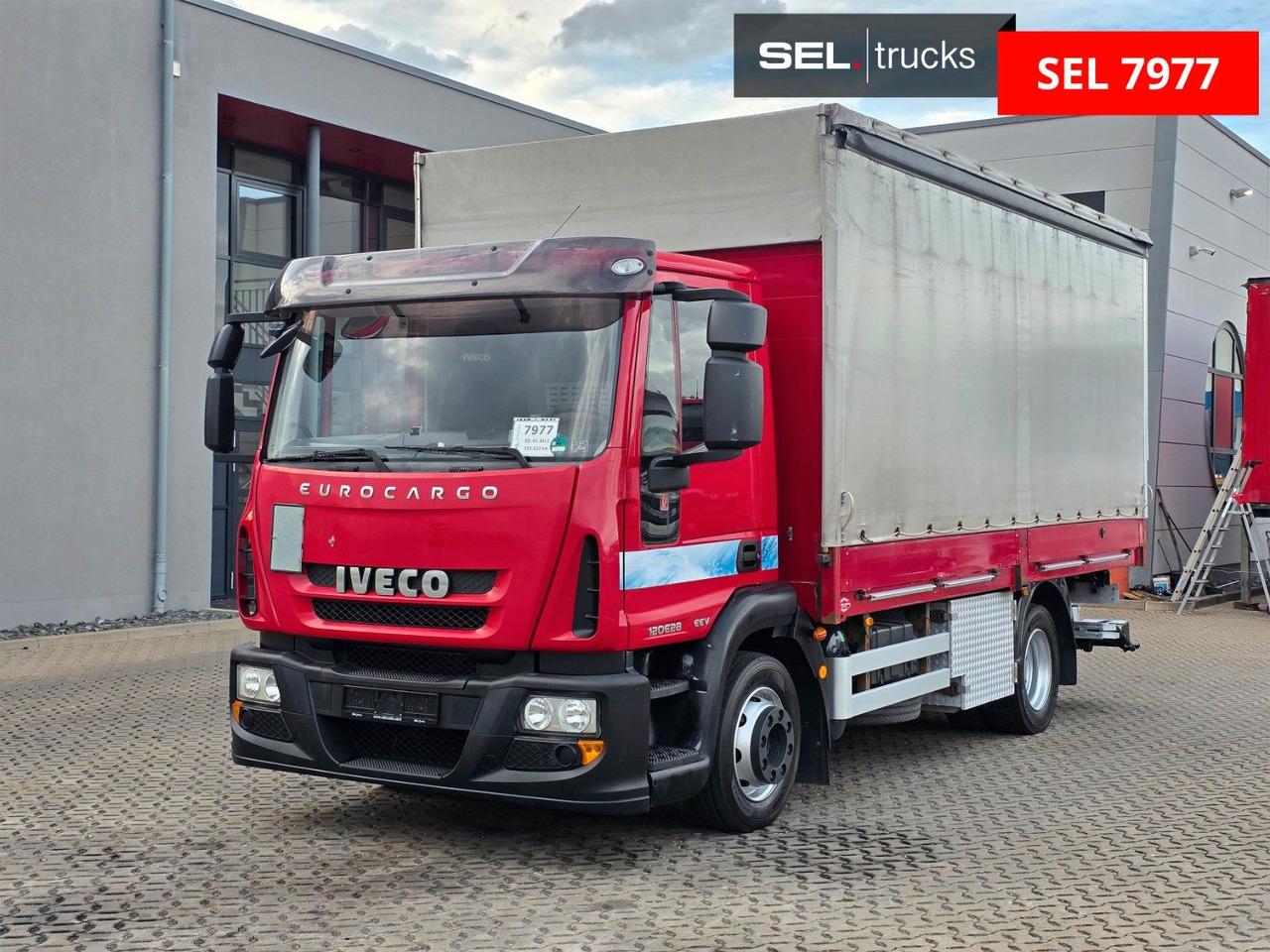 Iveco Eurocargo 120E28 / Ladebordwand / Aluklappen - 커튼사이더 트럭 : 사진 1 Iveco Eurocargo 120E28 / Ladebordwand / Aluklappen - 커튼사이더 트럭 : 사진 1