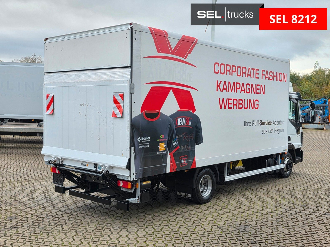 Iveco Eurocargo 75-190 / Ladebordwand / 6D - 박스 밴 : 사진 5 Iveco Eurocargo 75-190 / Ladebordwand / 6D - 박스 밴 : 사진 5