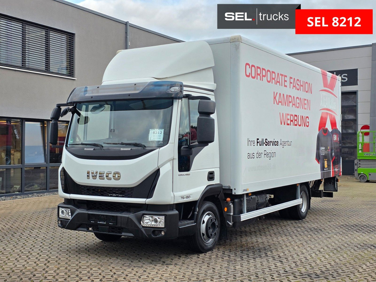 Iveco Eurocargo 75-190 / Ladebordwand / 6D - 박스 밴 : 사진 1 Iveco Eurocargo 75-190 / Ladebordwand / 6D - 박스 밴 : 사진 1