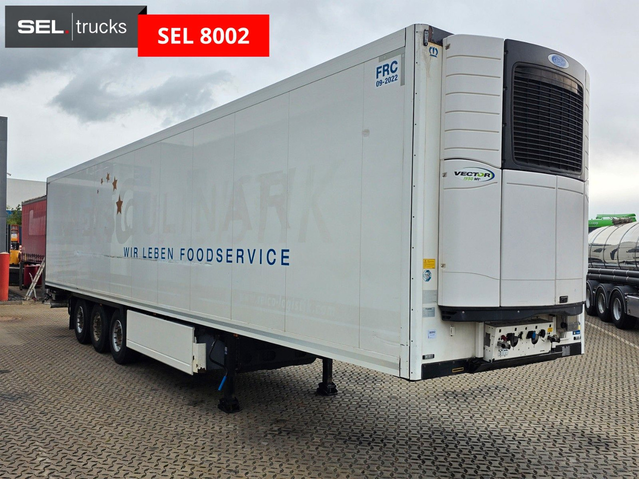 Krone SD / Doppelverdampfer/ Vector 1950 Mt / FRC 2022 - 냉동 세미 트레일러 : 사진 3 Krone SD / Doppelverdampfer/ Vector 1950 Mt / FRC 2022 - 냉동 세미 트레일러 : 사진 3
