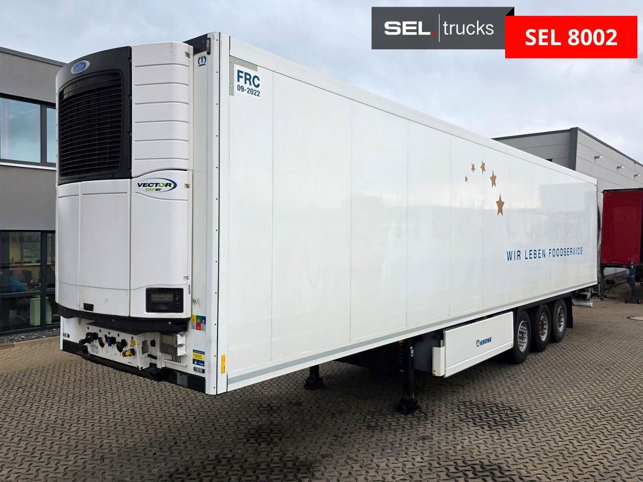 Krone SD / Doppelverdampfer/ Vector 1950 Mt / FRC 2022 - 냉동 세미 트레일러 : 사진 1 Krone SD / Doppelverdampfer/ Vector 1950 Mt / FRC 2022 - 냉동 세미 트레일러 : 사진 1