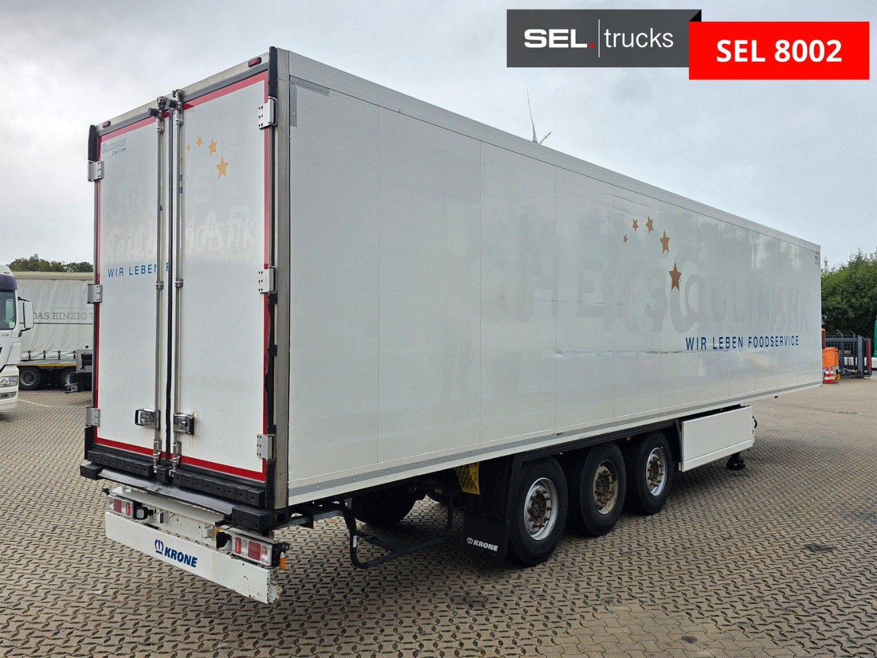 Krone SD / Doppelverdampfer/ Vector 1950 Mt / FRC 2022 - 냉동 세미 트레일러 : 사진 5 Krone SD / Doppelverdampfer/ Vector 1950 Mt / FRC 2022 - 냉동 세미 트레일러 : 사진 5