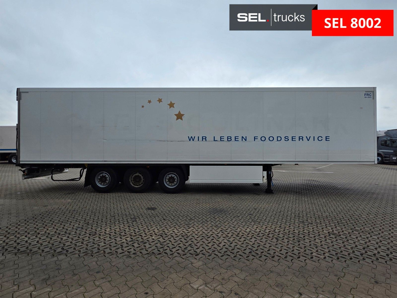 Krone SD / Doppelverdampfer/ Vector 1950 Mt / FRC 2022 - 냉동 세미 트레일러 : 사진 4 Krone SD / Doppelverdampfer/ Vector 1950 Mt / FRC 2022 - 냉동 세미 트레일러 : 사진 4