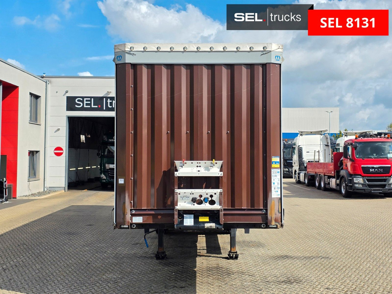 Krone SD / EDSCHA / Liftachse - 커튼사이더 세미 트레일러 : 사진 2 Krone SD / EDSCHA / Liftachse - 커튼사이더 세미 트레일러 : 사진 2