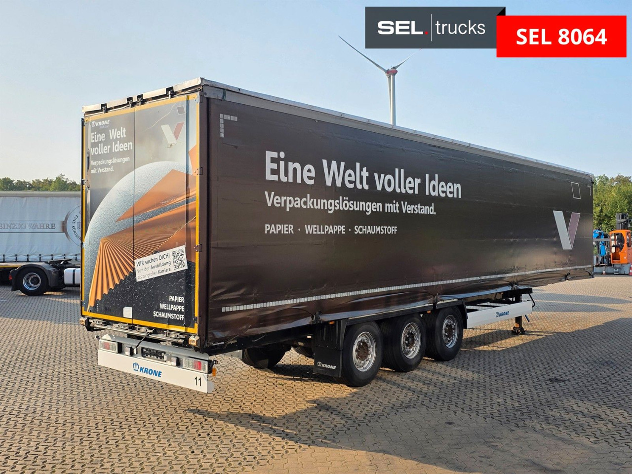 Krone SZ / EDSCHA / Liftachse - 커튼사이더 세미 트레일러 : 사진 5 Krone SZ / EDSCHA / Liftachse - 커튼사이더 세미 트레일러 : 사진 5