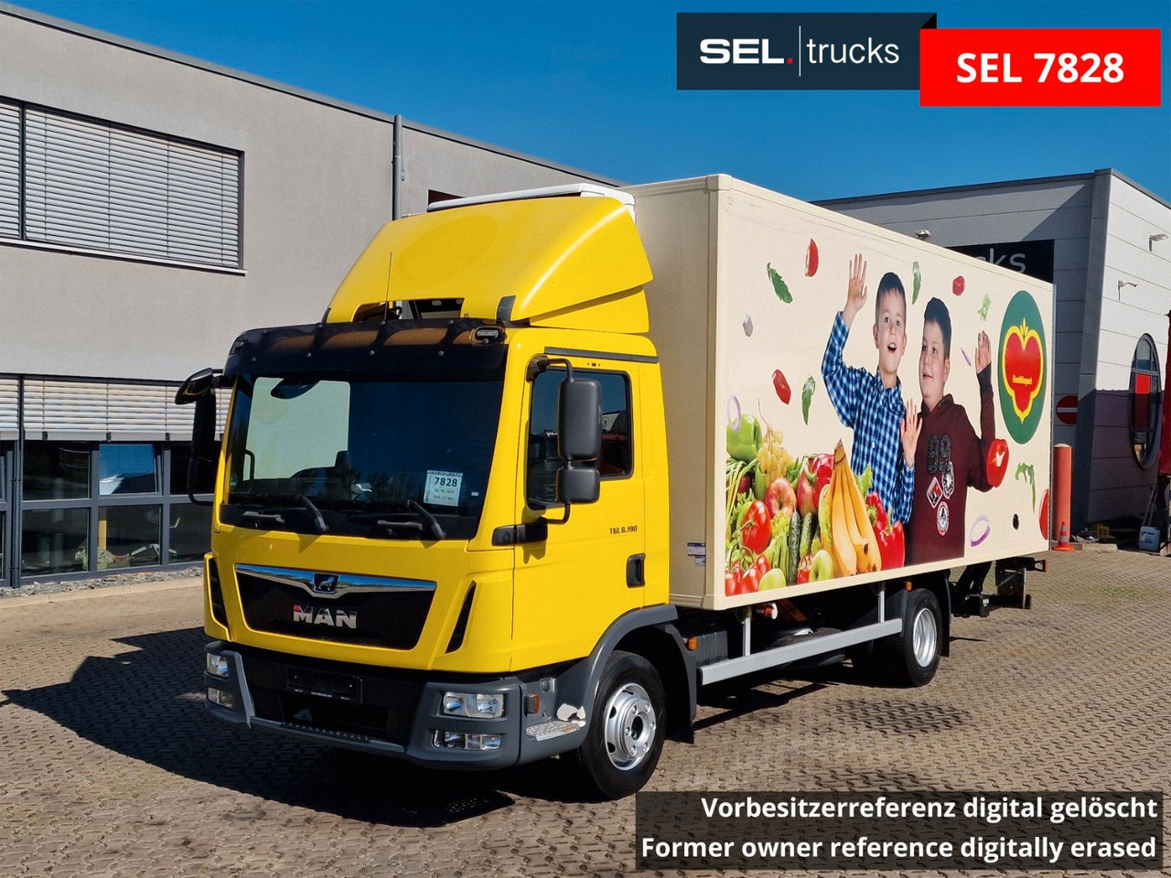 MAN TGL 8.190 4X2 BL / Ladebordwand / Carrier - 냉동 밴 : 사진 1 MAN TGL 8.190 4X2 BL / Ladebordwand / Carrier - 냉동 밴 : 사진 1