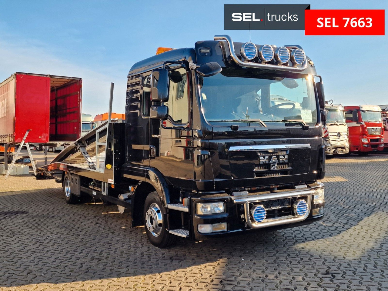 MAN TGL 8.220 4X2 BL / Xenon / Alu-Felgen - 자동 운반 장치 트럭 : 사진 3 MAN TGL 8.220 4X2 BL / Xenon / Alu-Felgen - 자동 운반 장치 트럭 : 사진 3