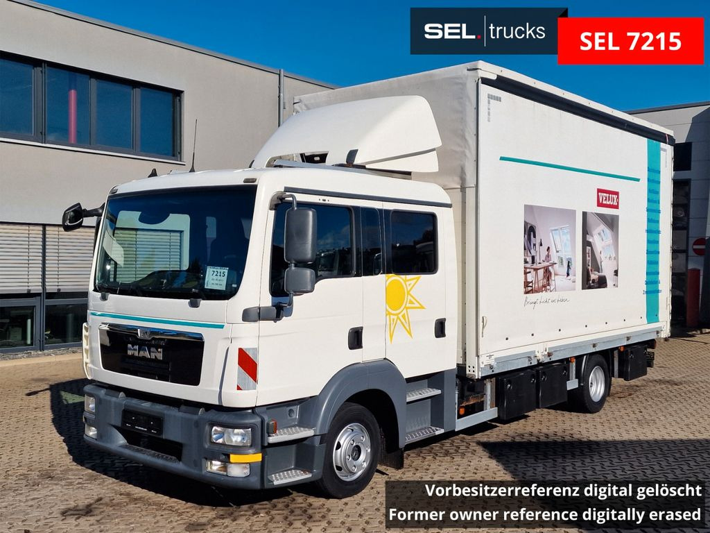 MAN TGL 8.250 4X2 BL/Doppelkabine/6 Sitze/ DOKA - 커튼사이더 트럭 : 사진 1 MAN TGL 8.250 4X2 BL/Doppelkabine/6 Sitze/ DOKA - 커튼사이더 트럭 : 사진 1
