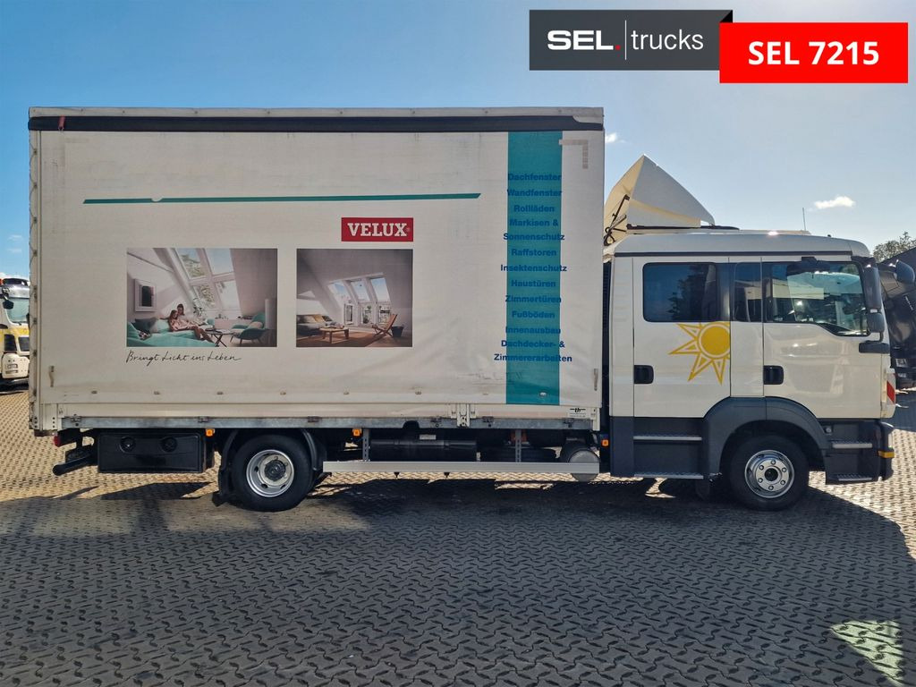 MAN TGL 8.250 4X2 BL/Doppelkabine/6 Sitze/ DOKA - 커튼사이더 트럭 : 사진 4 MAN TGL 8.250 4X2 BL/Doppelkabine/6 Sitze/ DOKA - 커튼사이더 트럭 : 사진 4