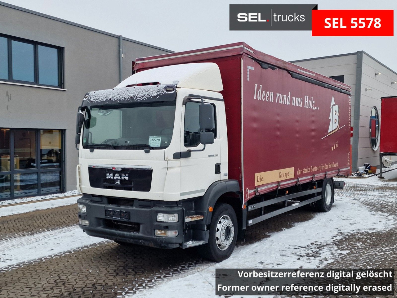 MAN TGM 18.250 4X2 LL / Staplerhalterung - 커튼사이더 트럭 : 사진 1 MAN TGM 18.250 4X2 LL / Staplerhalterung - 커튼사이더 트럭 : 사진 1
