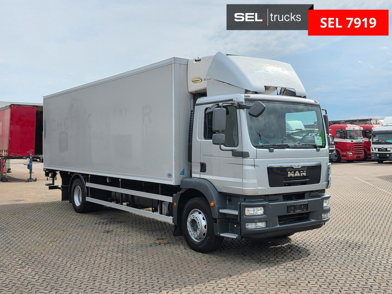 MAN TGM 18.290 4X2 LL / Ldbw / Carrier / 8,16m - 냉동탑차 : 사진 3 MAN TGM 18.290 4X2 LL / Ldbw / Carrier / 8,16m - 냉동탑차 : 사진 3