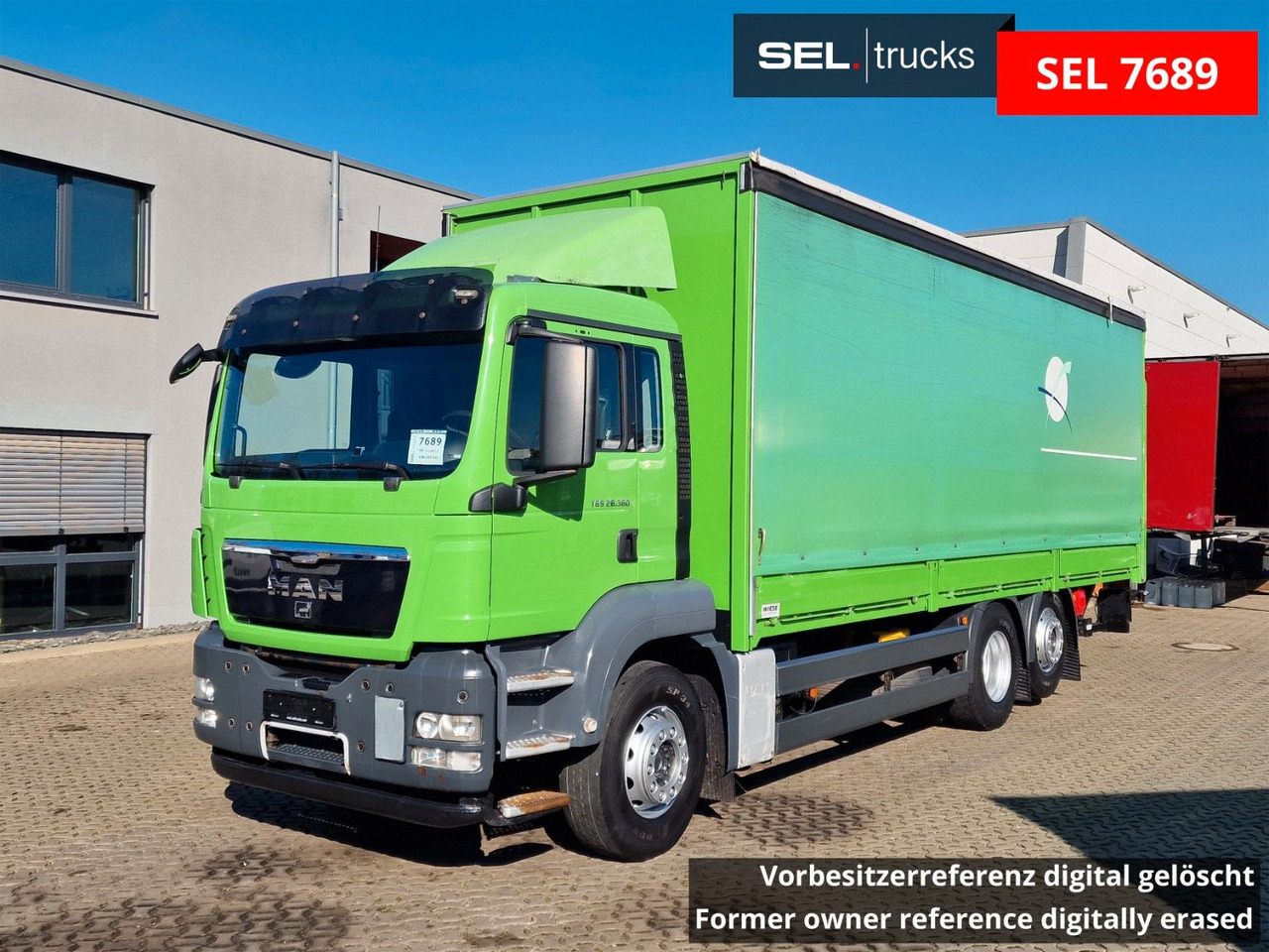 MAN TGS 26.360 6X2-2 BL / Ladebordwand / Aluklappen - 커튼사이더 트럭 : 사진 1 MAN TGS 26.360 6X2-2 BL / Ladebordwand / Aluklappen - 커튼사이더 트럭 : 사진 1