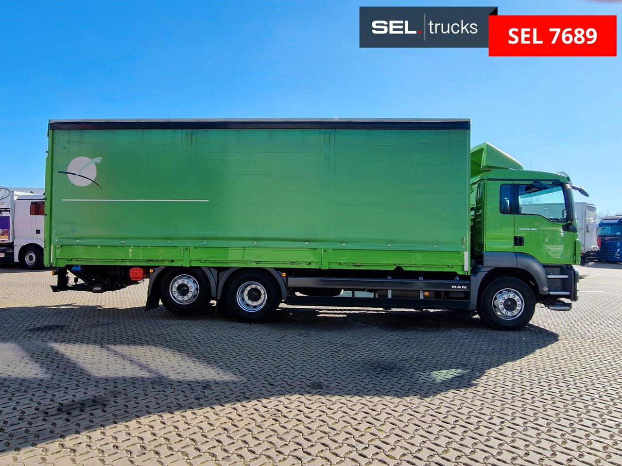 MAN TGS 26.360 6X2-2 BL / Ladebordwand / Aluklappen - 커튼사이더 트럭 : 사진 4 MAN TGS 26.360 6X2-2 BL / Ladebordwand / Aluklappen - 커튼사이더 트럭 : 사진 4