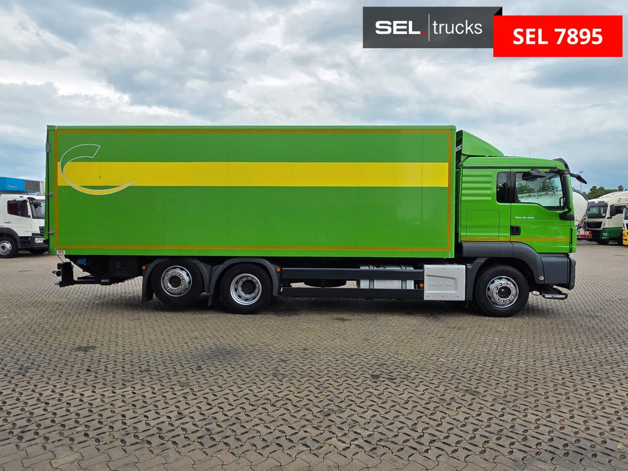MAN TGS 26.400 6X2-4 LL / Ldbw / ADR AT / Lenkachse - 박스 트럭 : 사진 4 MAN TGS 26.400 6X2-4 LL / Ldbw / ADR AT / Lenkachse - 박스 트럭 : 사진 4