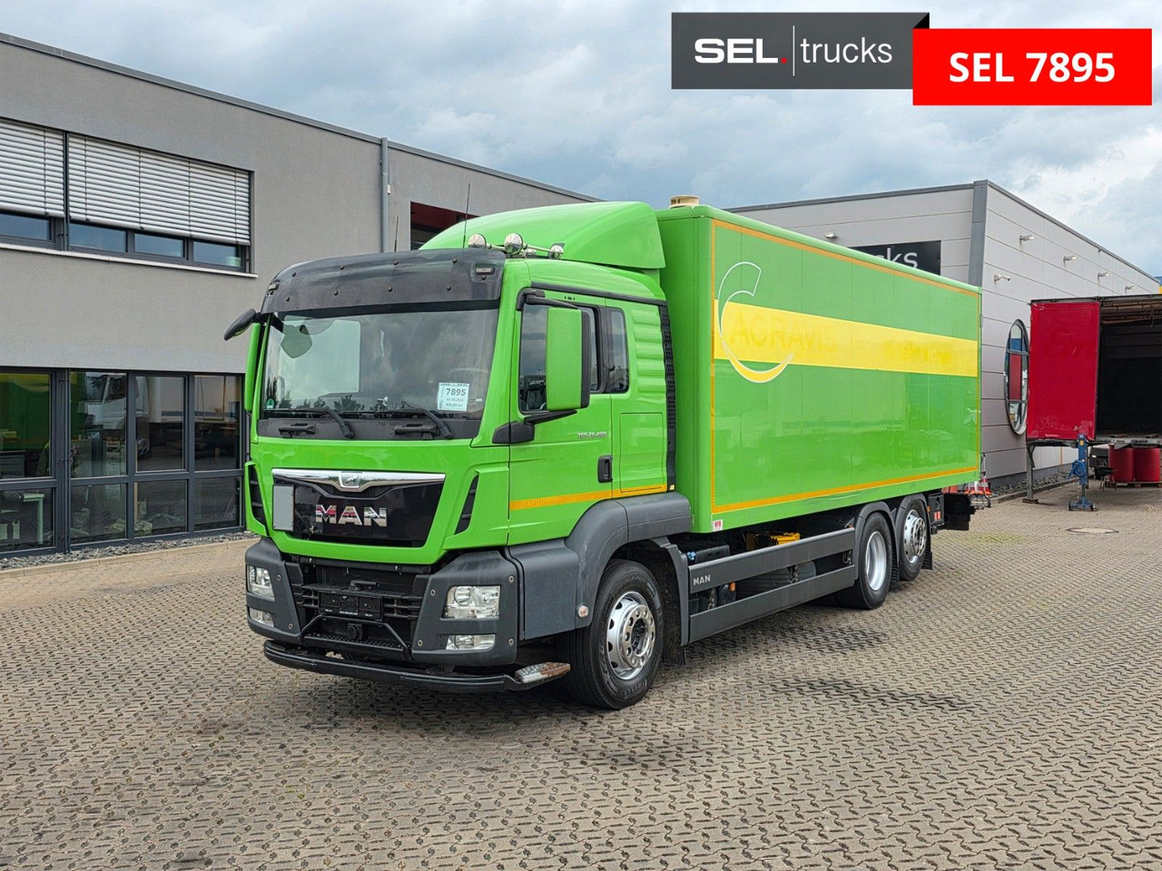 MAN TGS 26.400 6X2-4 LL / Ldbw / ADR AT / Lenkachse - 박스 트럭 : 사진 1 MAN TGS 26.400 6X2-4 LL / Ldbw / ADR AT / Lenkachse - 박스 트럭 : 사진 1