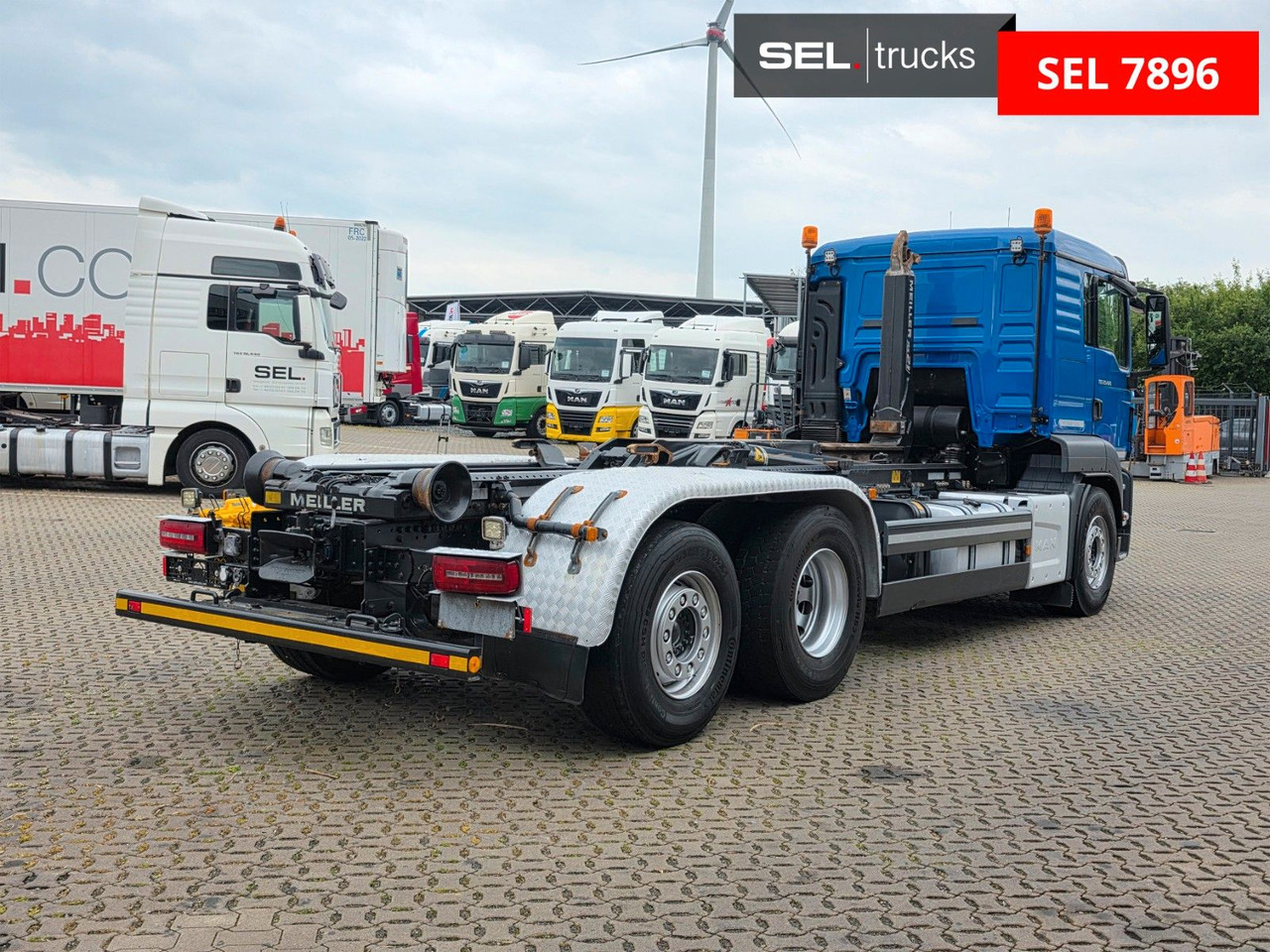 MAN TGS 26.470 6X2-4 BL / Intarder / Lenkachse / 6D - 후크 리프트 트럭 : 사진 5 MAN TGS 26.470 6X2-4 BL / Intarder / Lenkachse / 6D - 후크 리프트 트럭 : 사진 5