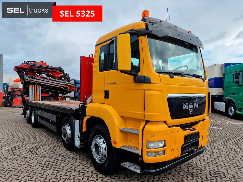MAN TGS 35.480 8X4H-6 BL / Intarder / FASSI F560 - 크레인 트럭 : 사진 3 MAN TGS 35.480 8X4H-6 BL / Intarder / FASSI F560 - 크레인 트럭 : 사진 3