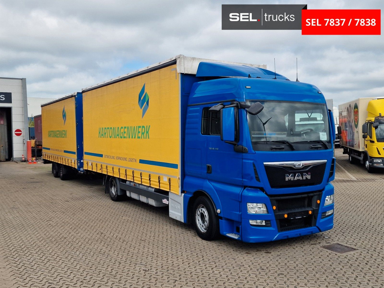 MAN TGX 18.440 4X2 LL-U/ Intarder /Hubdach/Durchlade - 커튼사이더 트럭 : 사진 3 MAN TGX 18.440 4X2 LL-U/ Intarder /Hubdach/Durchlade - 커튼사이더 트럭 : 사진 3