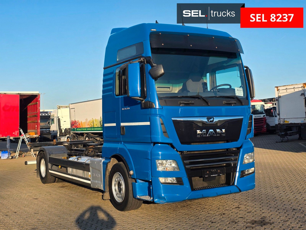 MAN TGX 18.460 4X2 LL / Standklimaanlage - 컨테이너 운반 장치/ 스와프 보디 트럭 : 사진 3 MAN TGX 18.460 4X2 LL / Standklimaanlage - 컨테이너 운반 장치/ 스와프 보디 트럭 : 사진 3