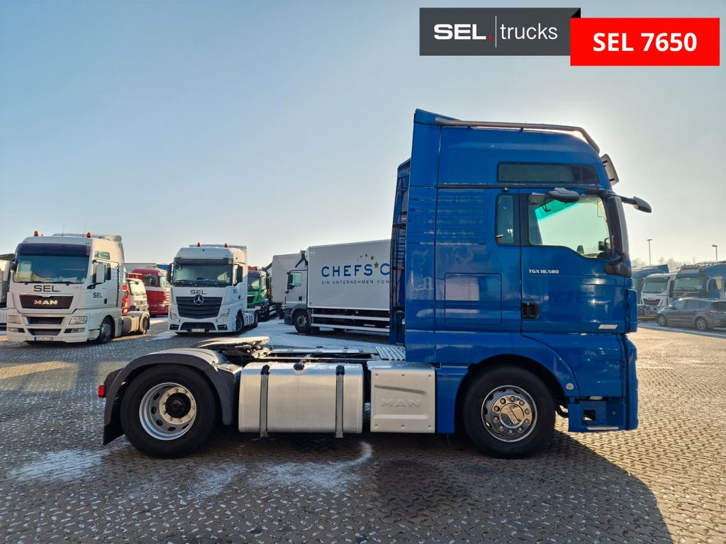MAN TGX 18.580 4X2 BLS / Intarder / TV /D38 /Euro 6D - 트랙터 유닛 : 사진 4 MAN TGX 18.580 4X2 BLS / Intarder / TV /D38 /Euro 6D - 트랙터 유닛 : 사진 4