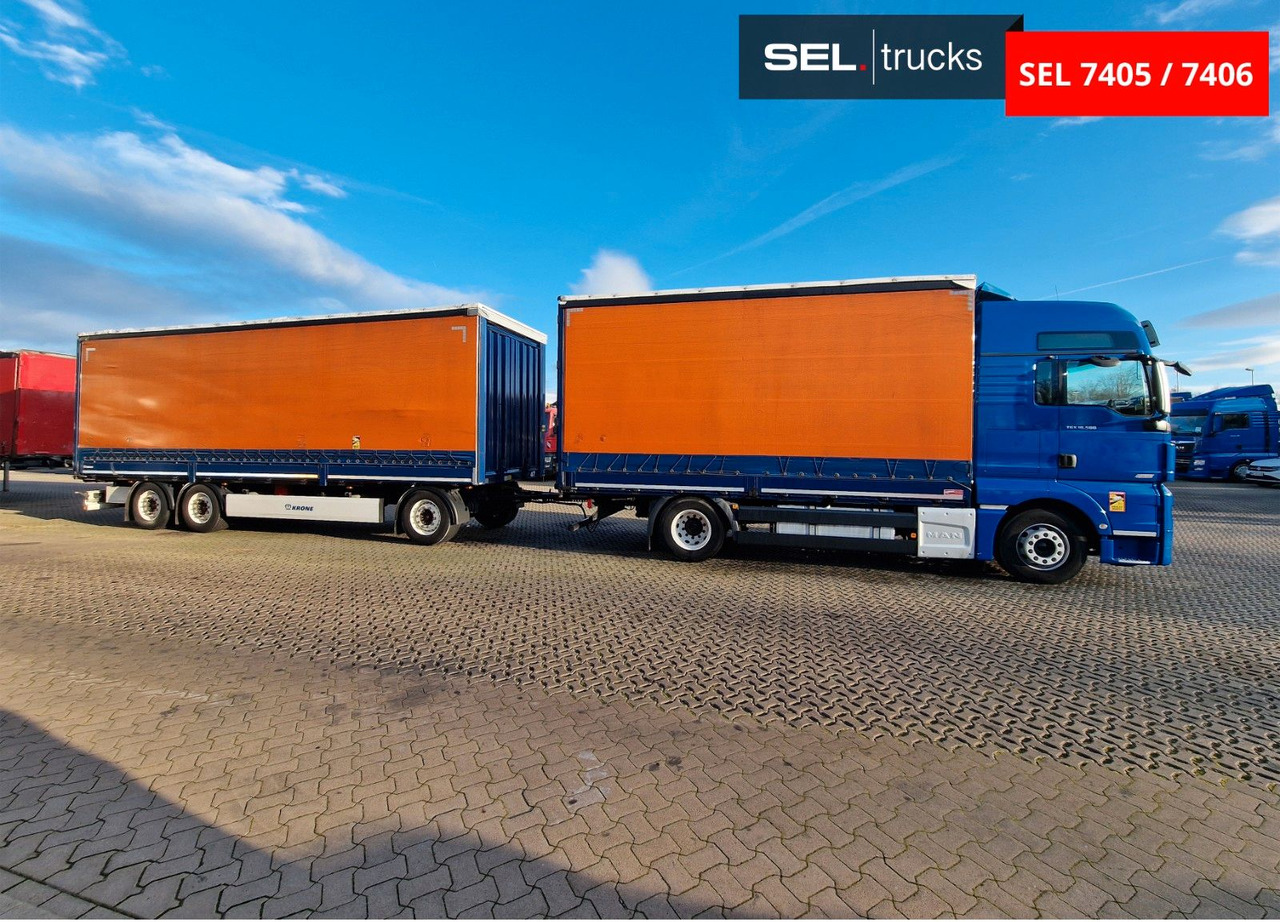 MAN TGX 18.580 4X2 LL/ Intarder/Aluklappen/Durchlade - 커튼사이더 트럭 : 사진 5 MAN TGX 18.580 4X2 LL/ Intarder/Aluklappen/Durchlade - 커튼사이더 트럭 : 사진 5