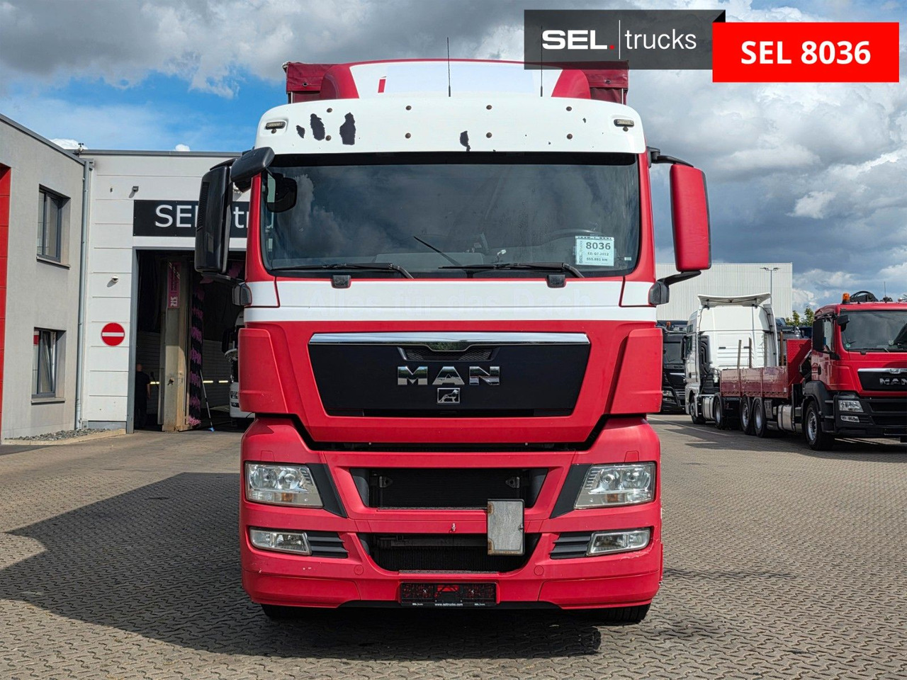 MAN TGX 26.360 6X2-2 LL / Intarder / Ldbw /Lenkachse - 커튼사이더 트럭 : 사진 2 MAN TGX 26.360 6X2-2 LL / Intarder / Ldbw /Lenkachse - 커튼사이더 트럭 : 사진 2