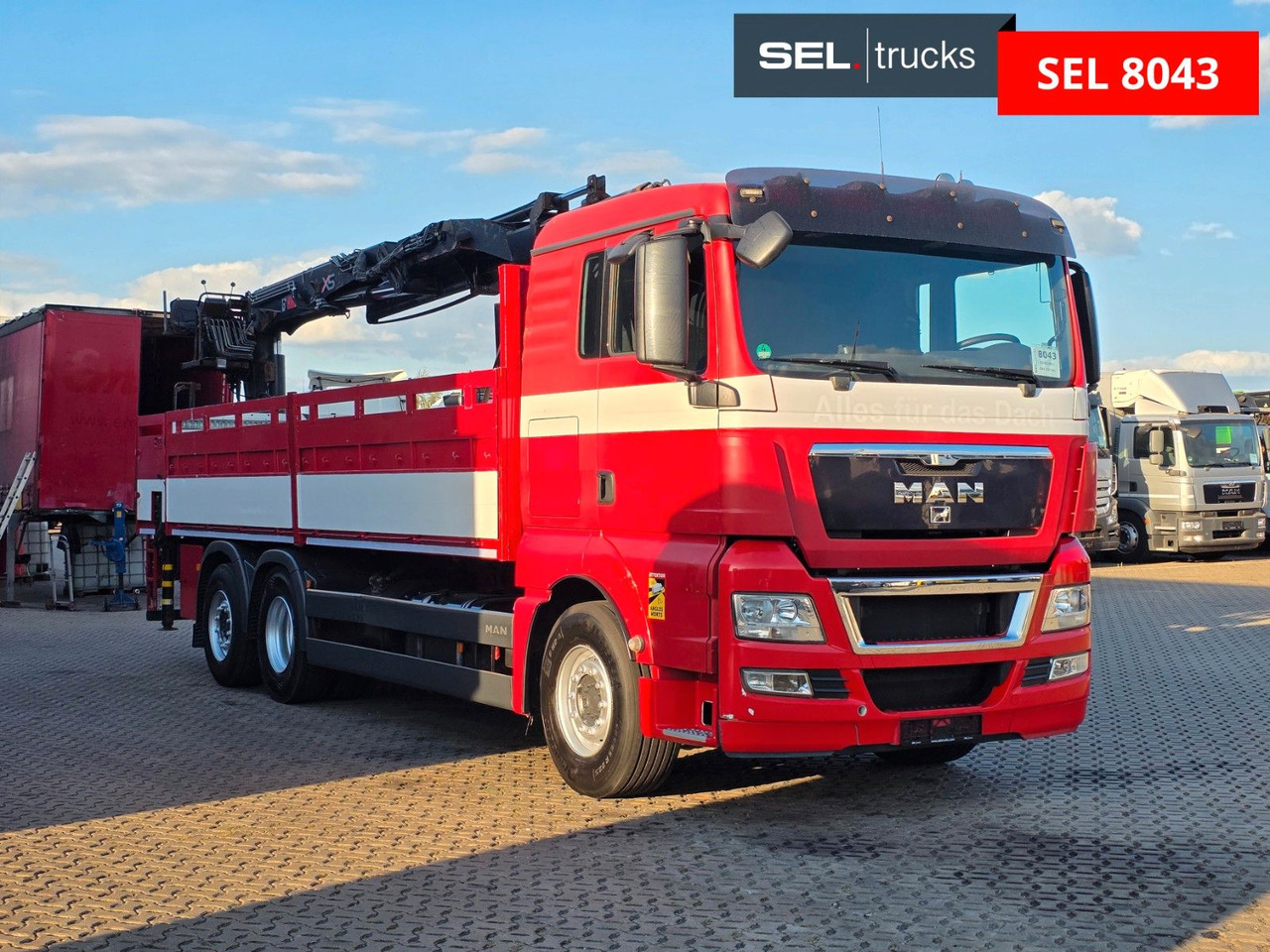 MAN TGX 26.360 6x2-2 BL / Intarder / HIAB 166K PRO - 크레인 트럭 : 사진 3 MAN TGX 26.360 6x2-2 BL / Intarder / HIAB 166K PRO - 크레인 트럭 : 사진 3