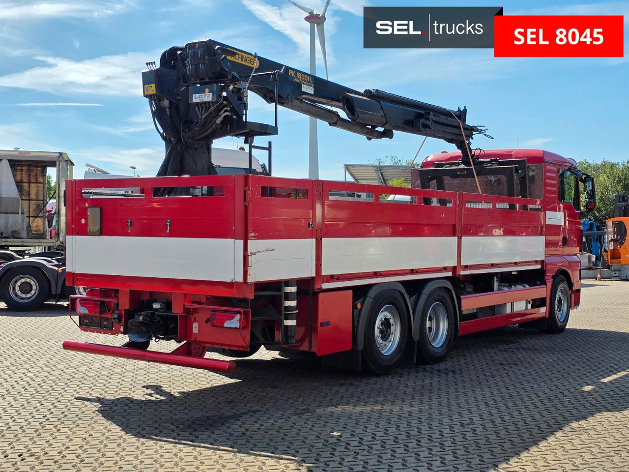 MAN TGX 26.400 6x2-2 LL / Ohne Fernbed. / Lenkachse - 크레인 트럭 : 사진 5 MAN TGX 26.400 6x2-2 LL / Ohne Fernbed. / Lenkachse - 크레인 트럭 : 사진 5