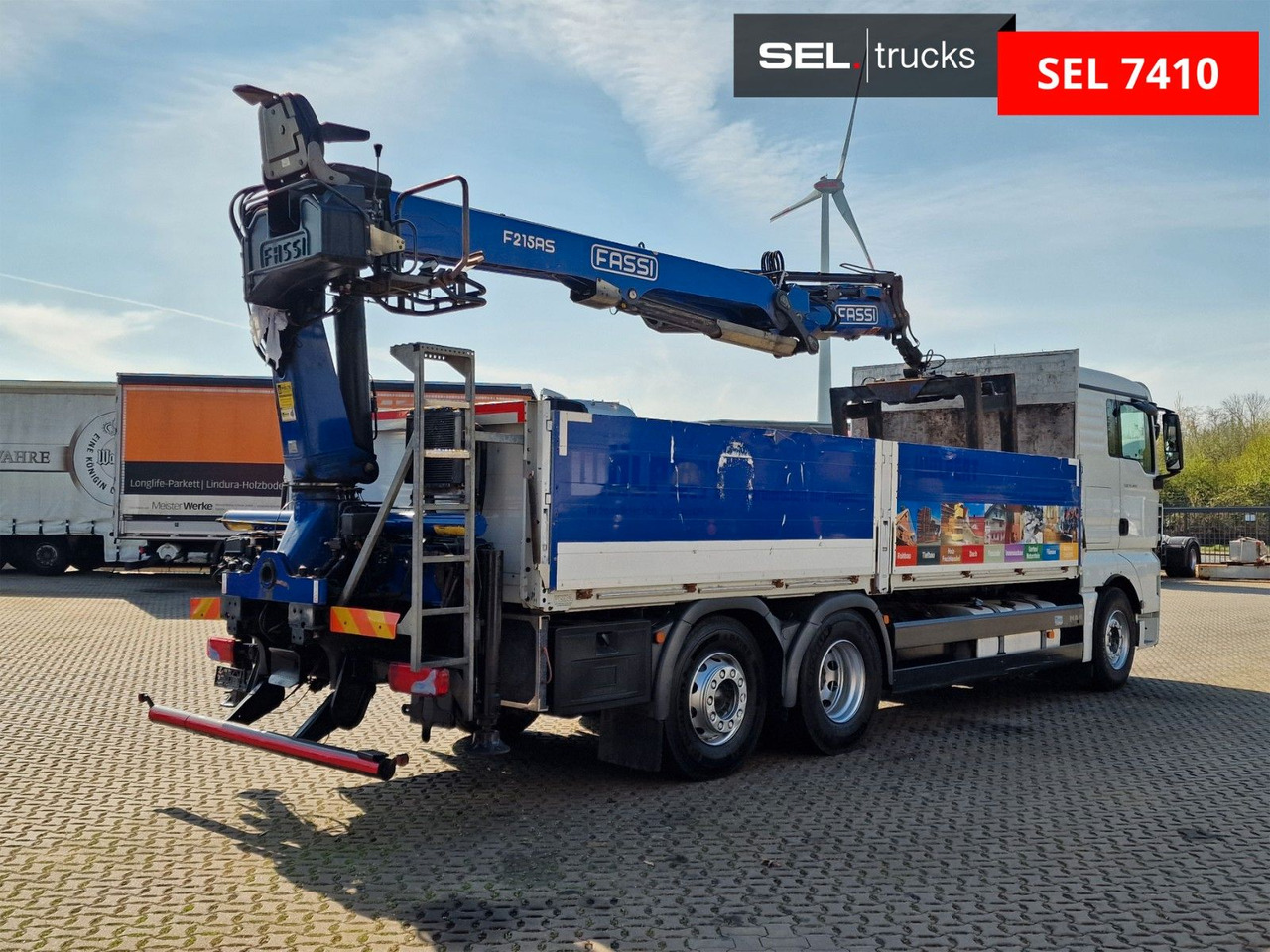 MAN TGX 26.440 6X2-2 LL /Intarder /Fassi /Lenkachse - 크레인 트럭 : 사진 5 MAN TGX 26.440 6X2-2 LL /Intarder /Fassi /Lenkachse - 크레인 트럭 : 사진 5