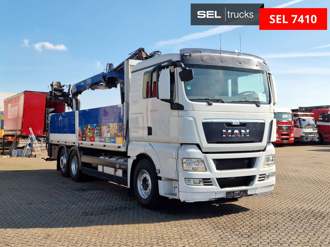 MAN TGX 26.440 6X2-2 LL /Intarder /Fassi /Lenkachse - 크레인 트럭 : 사진 3 MAN TGX 26.440 6X2-2 LL /Intarder /Fassi /Lenkachse - 크레인 트럭 : 사진 3
