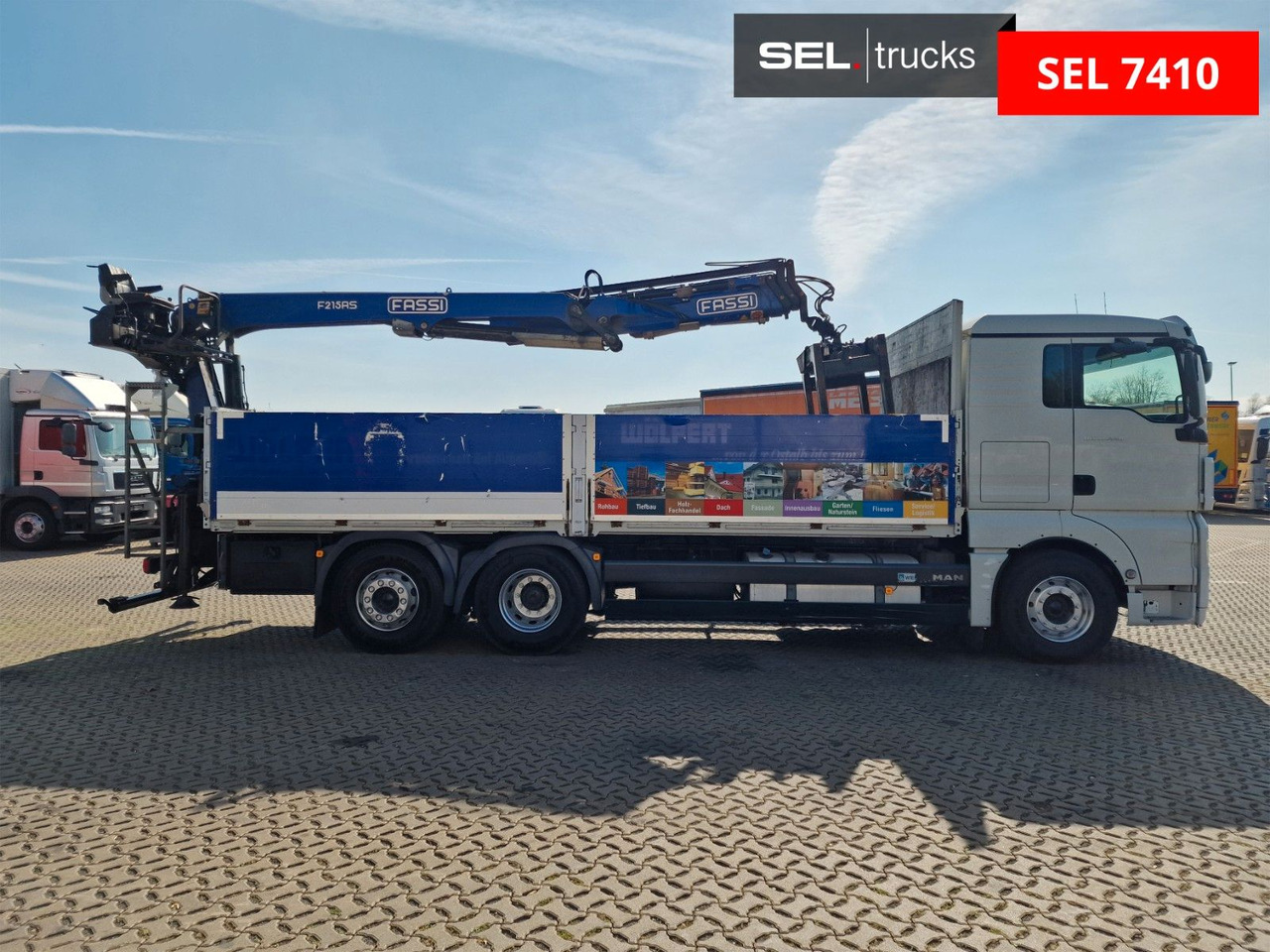MAN TGX 26.440 6X2-2 LL /Intarder /Fassi /Lenkachse - 크레인 트럭 : 사진 4 MAN TGX 26.440 6X2-2 LL /Intarder /Fassi /Lenkachse - 크레인 트럭 : 사진 4