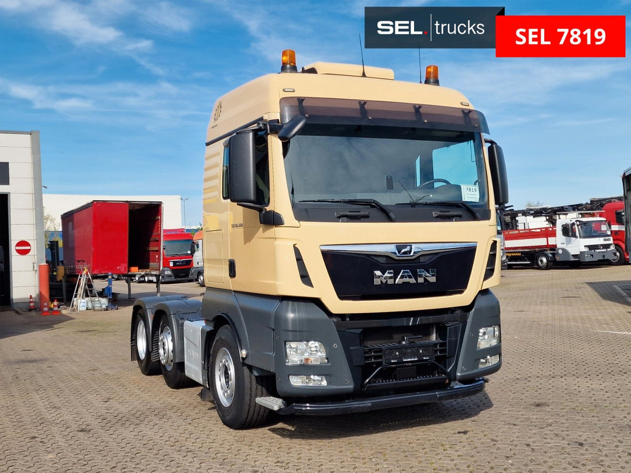 MAN TGX 26.500 6X2/4 BLS / Kipphydraulik / Lenkachse - 트랙터 유닛 : 사진 3 MAN TGX 26.500 6X2/4 BLS / Kipphydraulik / Lenkachse - 트랙터 유닛 : 사진 3