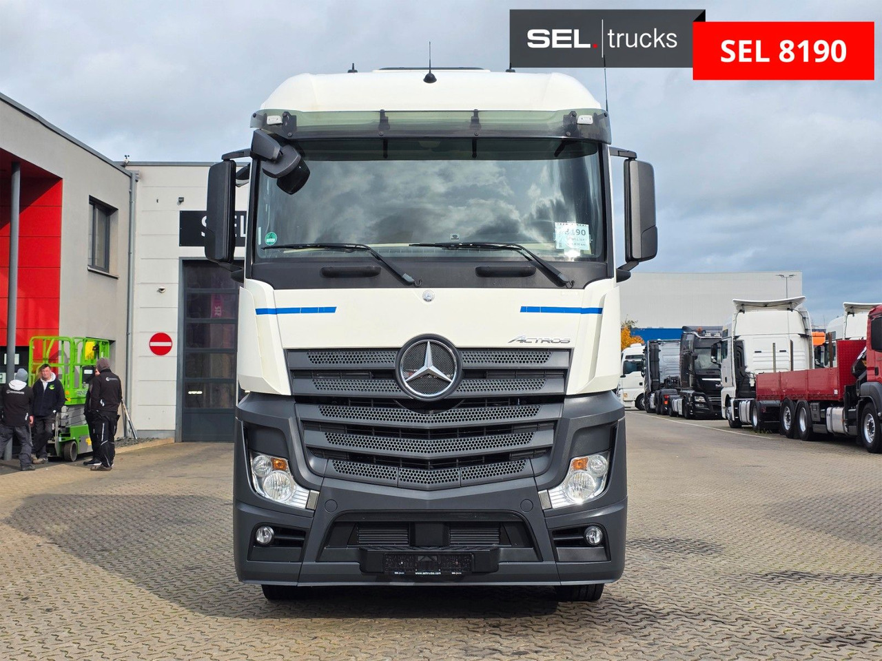Mercedes-Benz Actros 1843 - 트랙터 유닛 : 사진 2 Mercedes-Benz Actros 1843 - 트랙터 유닛 : 사진 2