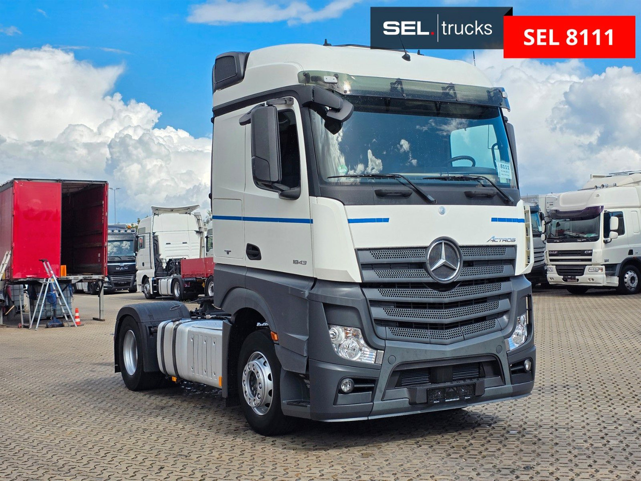 Mercedes-Benz Actros 1843 - 트랙터 유닛 : 사진 3 Mercedes-Benz Actros 1843 - 트랙터 유닛 : 사진 3