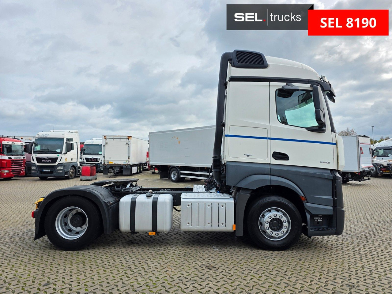 Mercedes-Benz Actros 1843 - 트랙터 유닛 : 사진 4 Mercedes-Benz Actros 1843 - 트랙터 유닛 : 사진 4