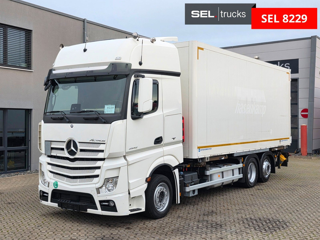Mercedes-Benz Actros 2542 / Standklima / Ldbw / Lenkachse - 컨테이너 운반 장치/ 스와프 보디 트럭 : 사진 1 Mercedes-Benz Actros 2542 / Standklima / Ldbw / Lenkachse - 컨테이너 운반 장치/ 스와프 보디 트럭 : 사진 1