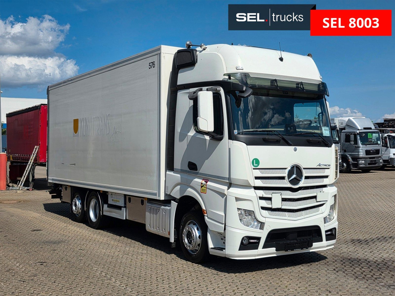 Mercedes-Benz Actros 2543 /Retarder/Ldbw/Konvekta/Lenkachse - 박스 트럭 : 사진 3 Mercedes-Benz Actros 2543 /Retarder/Ldbw/Konvekta/Lenkachse - 박스 트럭 : 사진 3