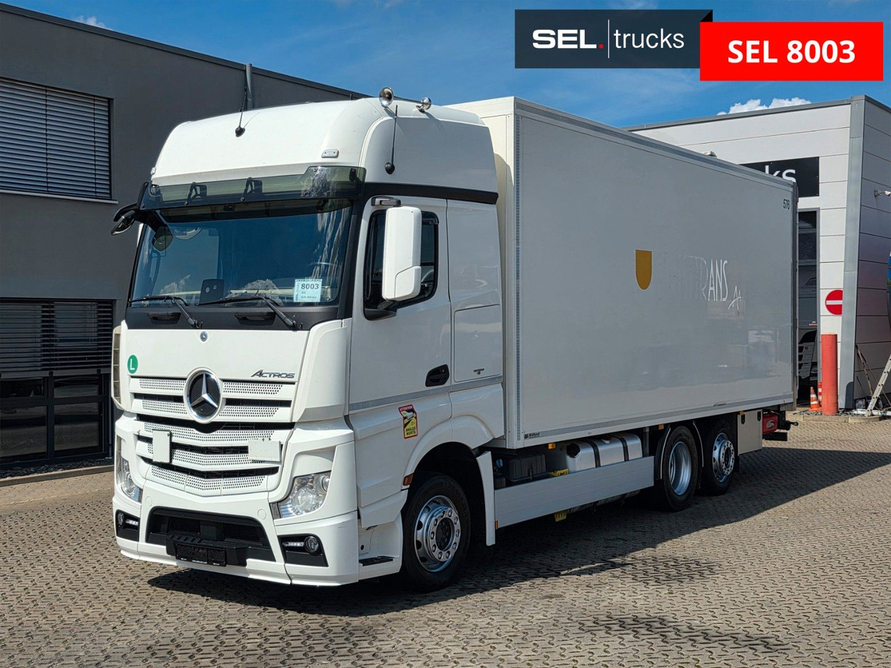 Mercedes-Benz Actros 2543 /Retarder/Ldbw/Konvekta/Lenkachse - 박스 트럭 : 사진 1 Mercedes-Benz Actros 2543 /Retarder/Ldbw/Konvekta/Lenkachse - 박스 트럭 : 사진 1