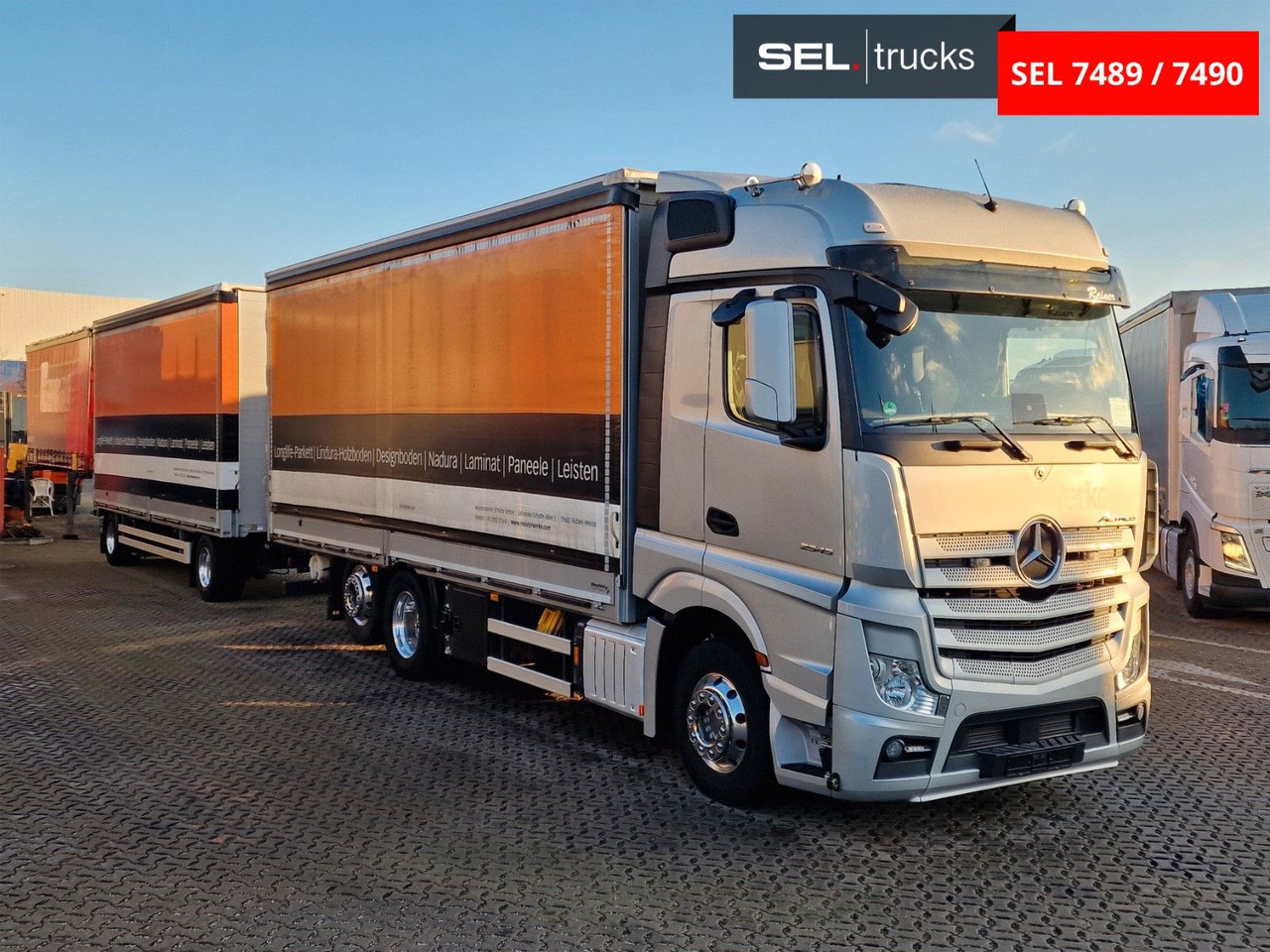 Mercedes-Benz Actros 2545 / KOMPLETT! / Alukappen / Standklima - 커튼사이더 트럭 : 사진 3 Mercedes-Benz Actros 2545 / KOMPLETT! / Alukappen / Standklima - 커튼사이더 트럭 : 사진 3