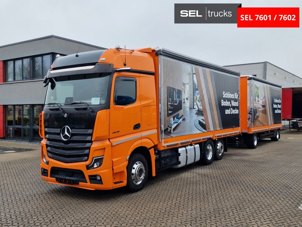 Mercedes-Benz Actros 2548 / Retarder / Aluklappen / Euro 6E - 커튼사이더 트럭 : 사진 1 Mercedes-Benz Actros 2548 / Retarder / Aluklappen / Euro 6E - 커튼사이더 트럭 : 사진 1
