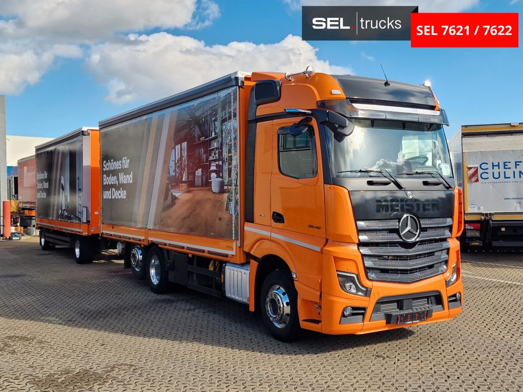 Mercedes-Benz Actros 2548 / Retarder / Aluklappen / Euro 6E - 커튼사이더 트럭 : 사진 3 Mercedes-Benz Actros 2548 / Retarder / Aluklappen / Euro 6E - 커튼사이더 트럭 : 사진 3