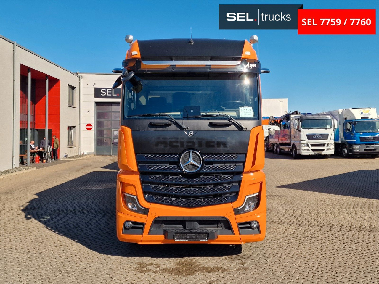 Mercedes-Benz Actros 2548 / Retarder / Euro 6E / Aluklappen - 커튼사이더 트럭 : 사진 2 Mercedes-Benz Actros 2548 / Retarder / Euro 6E / Aluklappen - 커튼사이더 트럭 : 사진 2