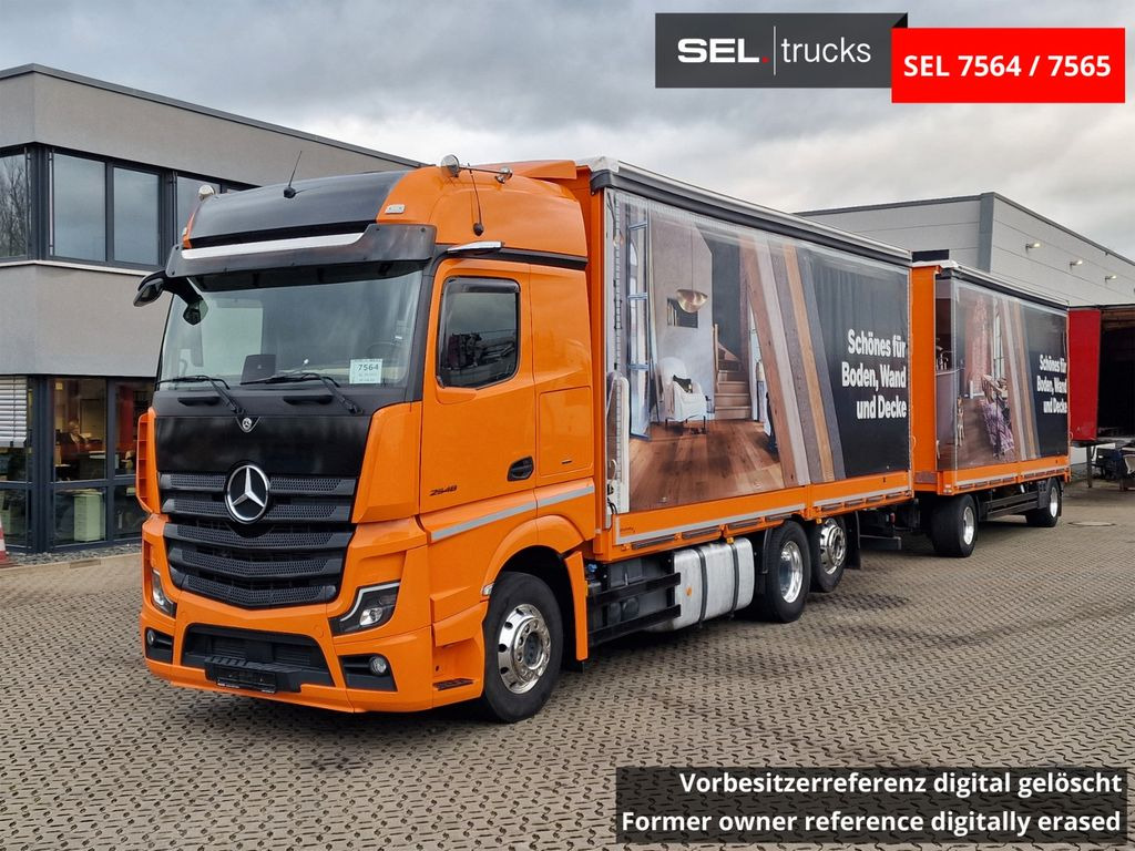 Mercedes-Benz Actros 2548 / Retarder - 커튼사이더 트럭 : 사진 1 Mercedes-Benz Actros 2548 / Retarder - 커튼사이더 트럭 : 사진 1