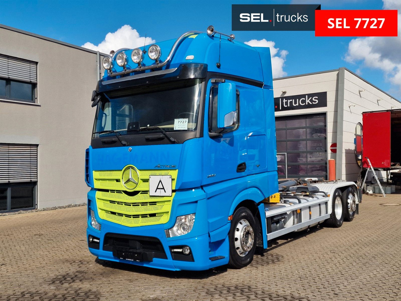 Mercedes-Benz Actros 2551 / Retarder / Standklima / Xenon - 후크 리프트 트럭 : 사진 1 Mercedes-Benz Actros 2551 / Retarder / Standklima / Xenon - 후크 리프트 트럭 : 사진 1