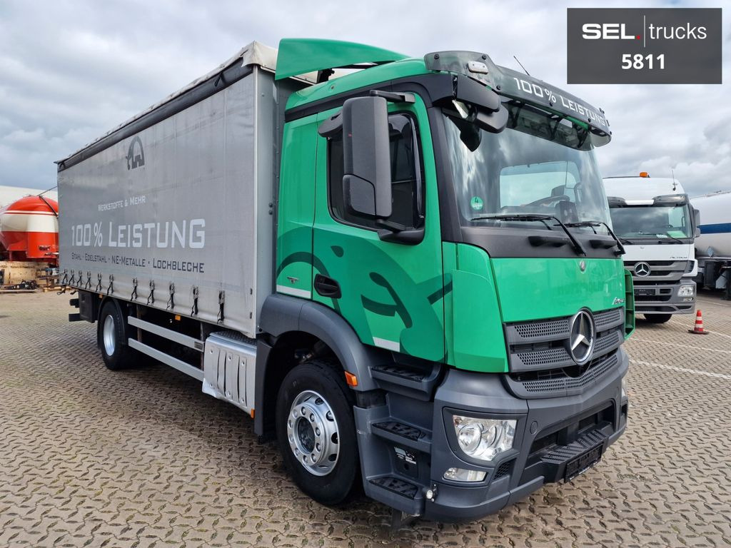 Mercedes-Benz Antos 1830L 4X2 Mercedes-Benz Antos 1830L 4X2 / ideal für Stahltransporte - 커튼사이더 트럭 : 사진 4 Mercedes-Benz Antos 1830L 4X2 Mercedes-Benz Antos 1830L 4X2 / ideal für Stahltransporte - 커튼사이더 트럭 : 사진 4