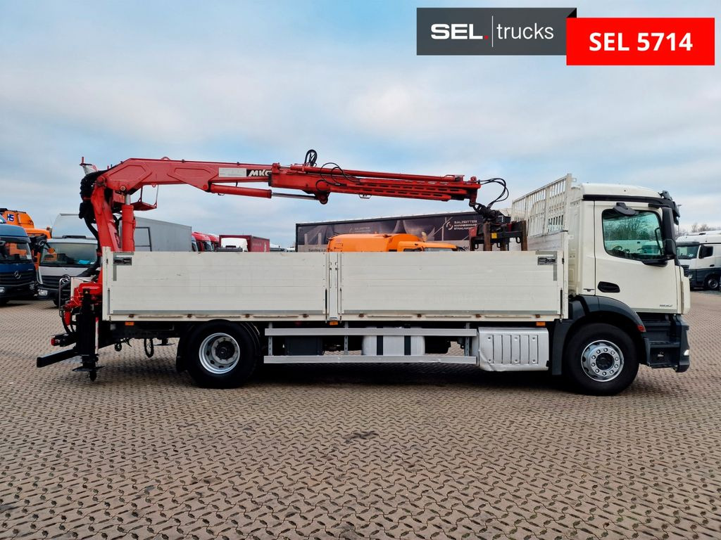 Mercedes-Benz Antos 1832 / MKG Kran Mercedes-Benz Antos 1832 / MKG Kran - 드롭사이드/ 플랫베드 트럭, 크레인 트럭 : 사진 5 Mercedes-Benz Antos 1832 / MKG Kran Mercedes-Benz Antos 1832 / MKG Kran - 드롭사이드/ 플랫베드 트럭, 크레인 트럭 : 사진 5