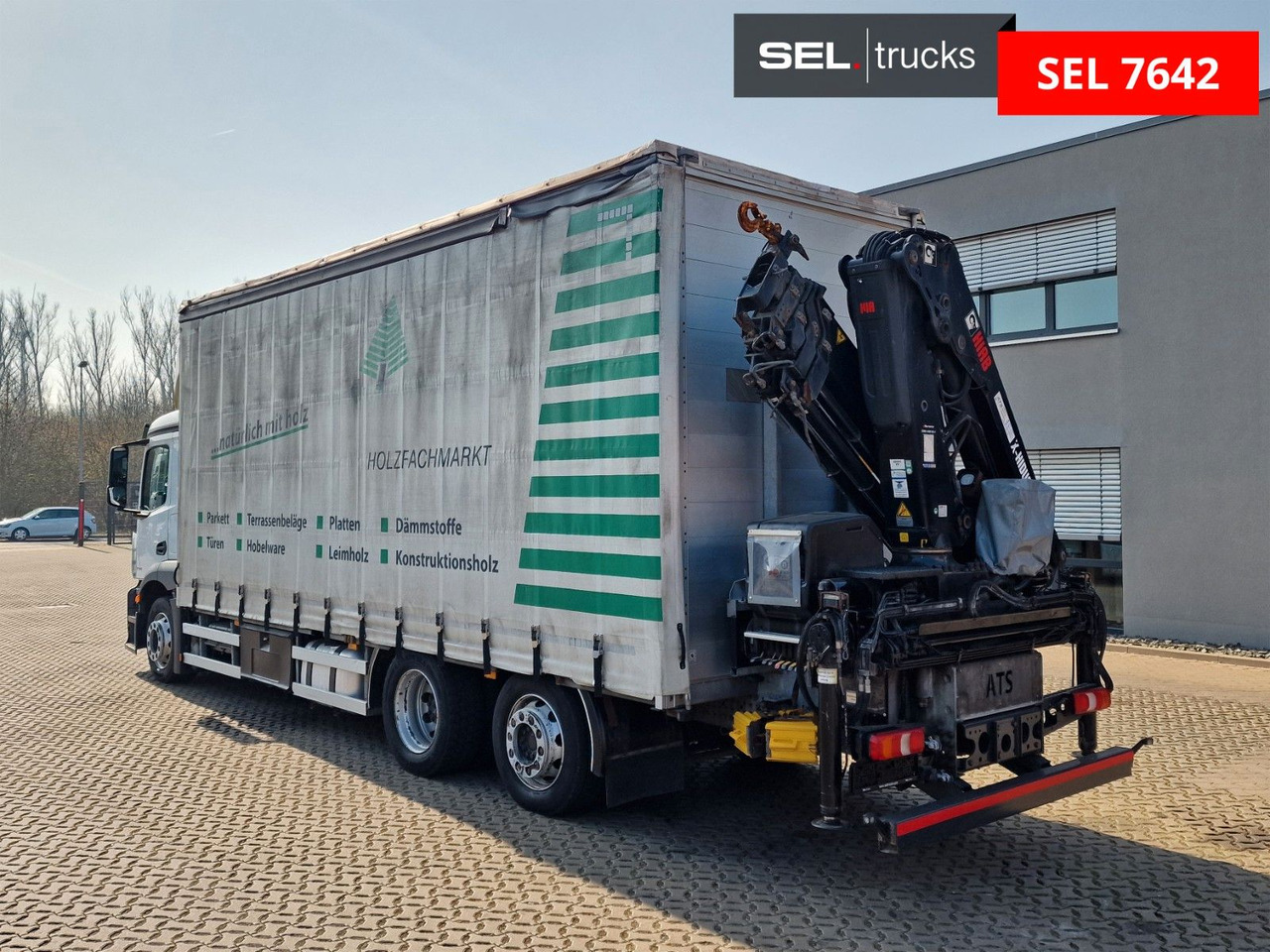 Mercedes-Benz Antos 2540 / Fernbedienung / Lenkachse - 크레인 트럭 : 사진 1 Mercedes-Benz Antos 2540 / Fernbedienung / Lenkachse - 크레인 트럭 : 사진 1