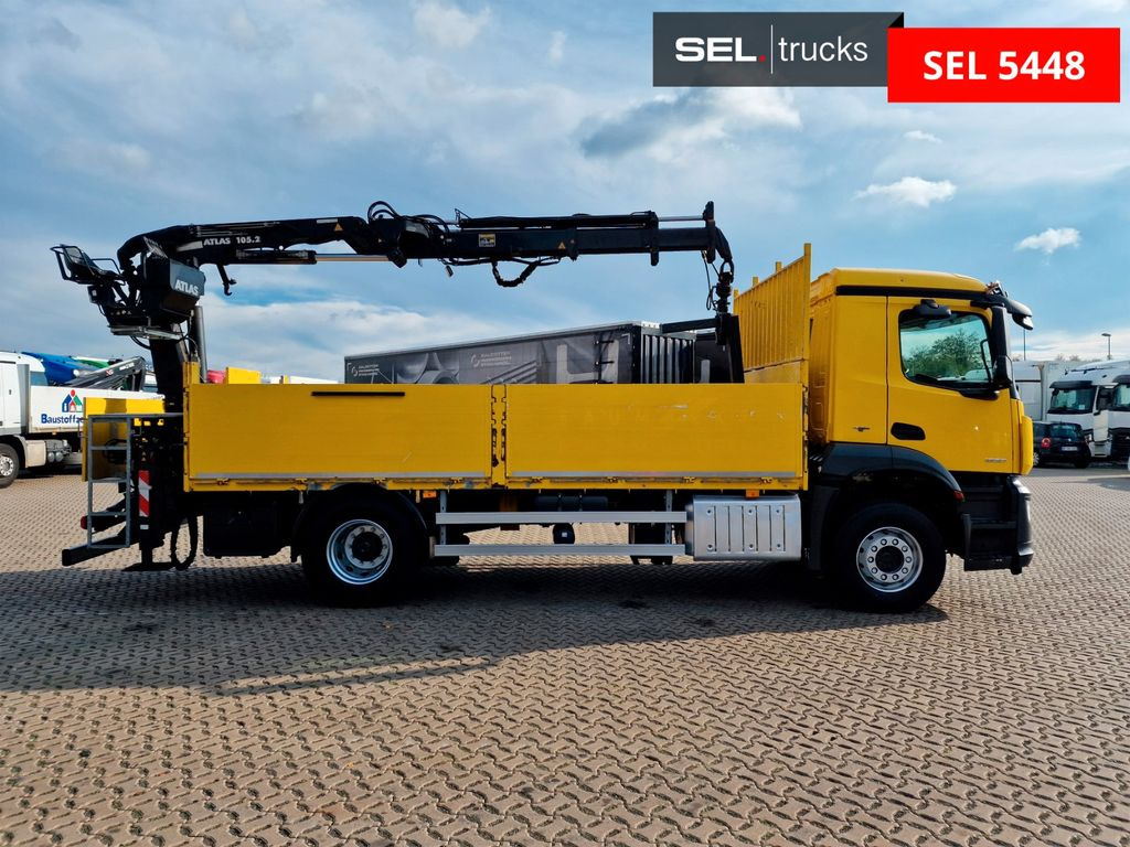 Mercedes-Benz Arocs 1830 / Atlas 105.2 - A2L / NEUE BATTERIEN - 크레인 트럭 : 사진 4 Mercedes-Benz Arocs 1830 / Atlas 105.2 - A2L / NEUE BATTERIEN - 크레인 트럭 : 사진 4