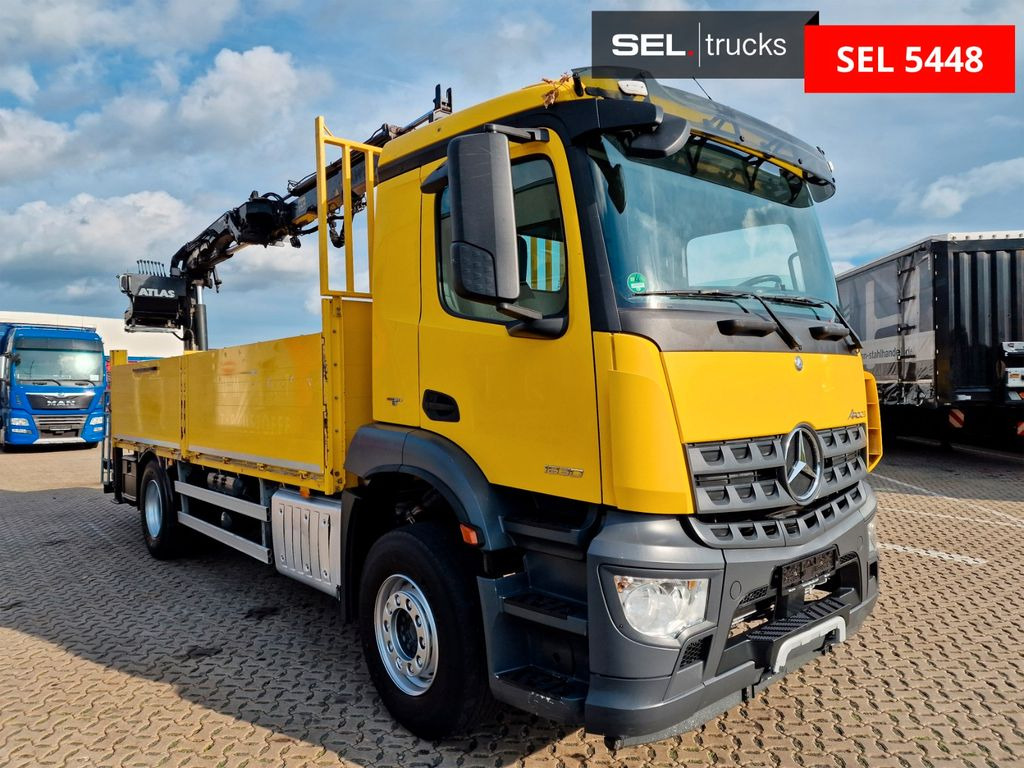 Mercedes-Benz Arocs 1830 / Atlas 105.2 - A2L / NEUE BATTERIEN - 크레인 트럭 : 사진 3 Mercedes-Benz Arocs 1830 / Atlas 105.2 - A2L / NEUE BATTERIEN - 크레인 트럭 : 사진 3