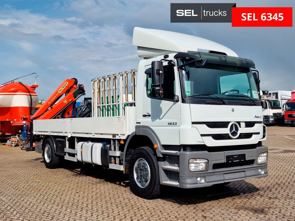 Mercedes-Benz Axor 1833L / Palfinger PK 12002-EH - 크레인 트럭 : 사진 3 Mercedes-Benz Axor 1833L / Palfinger PK 12002-EH - 크레인 트럭 : 사진 3